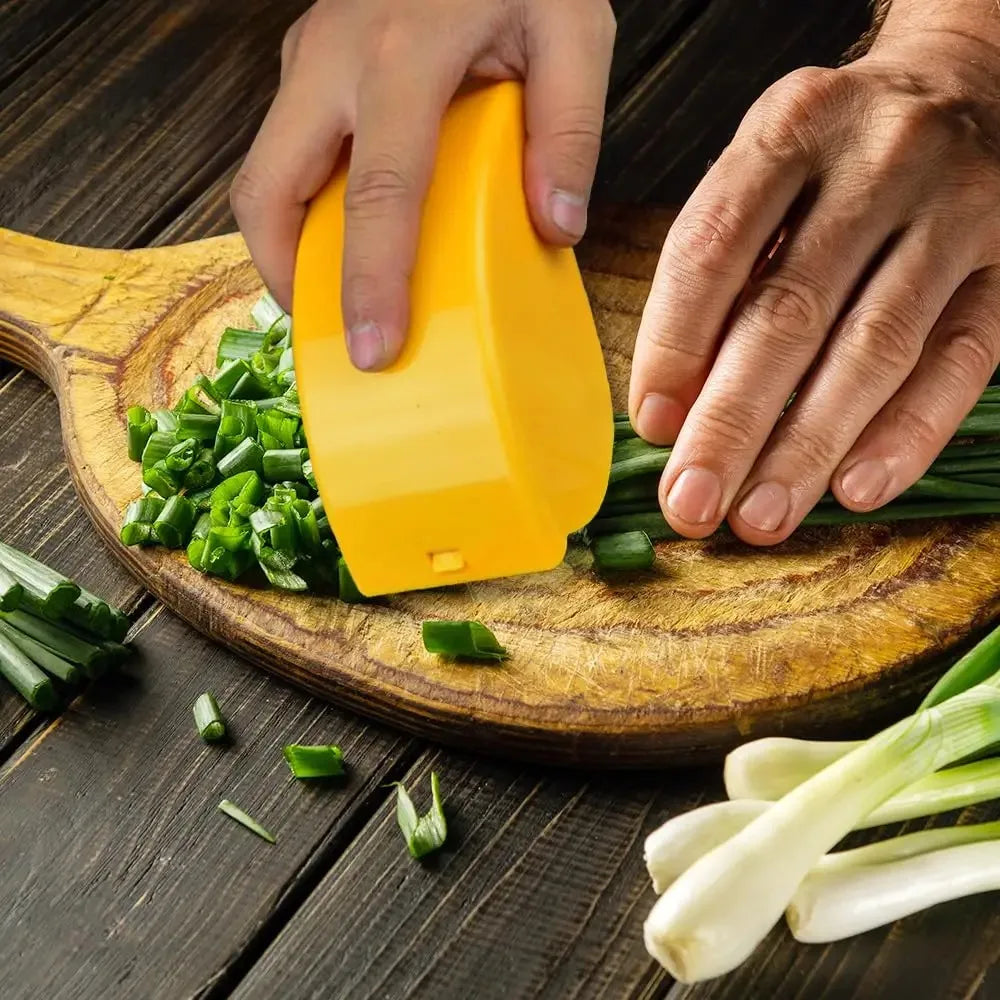 Multi-Blade Manual Vegetable Roller Chopper